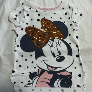 Girls Size 7/8 Minnie Mouse Shirt